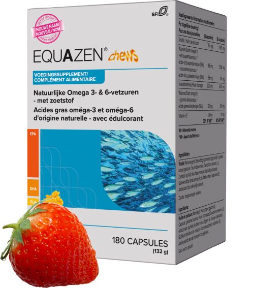 Eye Q omega 3/6 vetzuren chew 180 capsules Equazen / Springfield