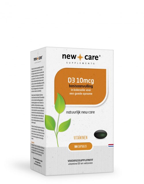 D3 10mcg basisaanvulling 100 capsules New Care