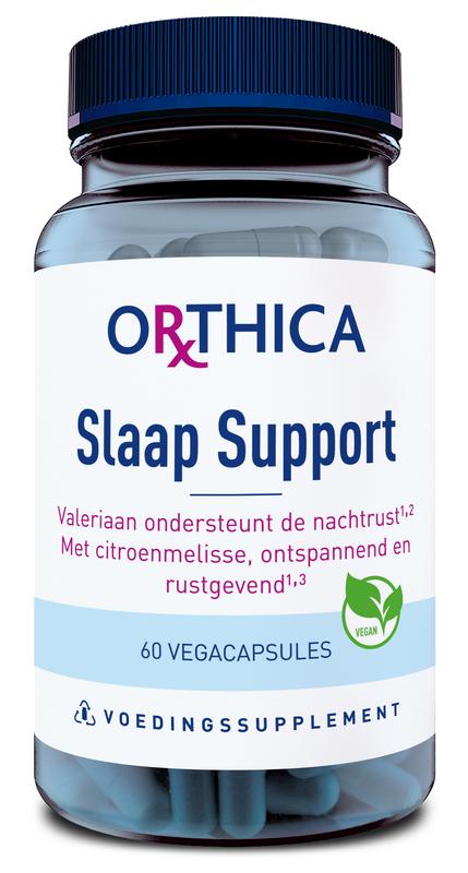 Slaap support 0.29 mg melatonine 60 Vegetarische capsules Orthica