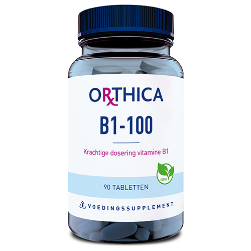 Vitamine B1 100 90 tabletten Orthica