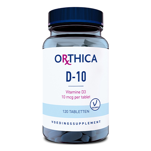 Vitamine D-10 120 tabletten Orthica