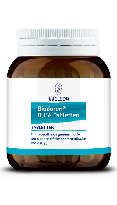 Biodoron 0.1% tabletten Weleda