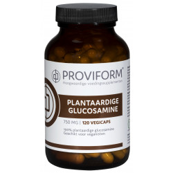 Glucosamine 750 mg HCL 100% plantaardig 120 vegi-caps Proviform
