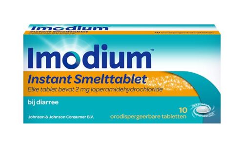 Imodium anti diarree 2 mg smelt-tabletten 2 mg 10 stuks