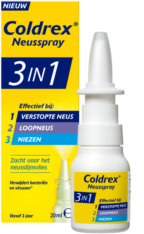 Neusspray 3 in 1 Coldrex