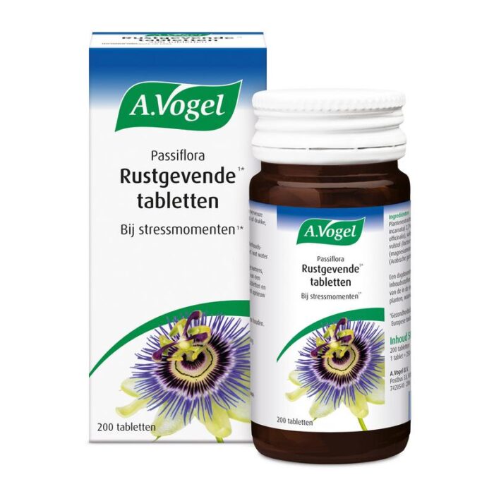 Passiflora complex / rustgevende 200 tabletten Vogel