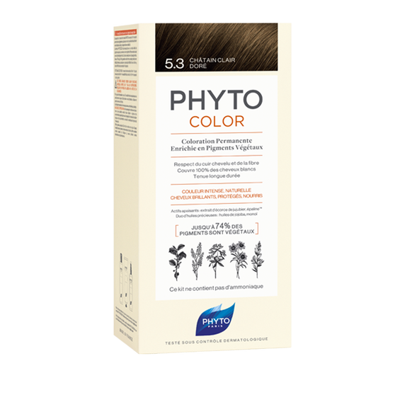 Phytocolor chatain clair dore 5.3 Phyto Paris