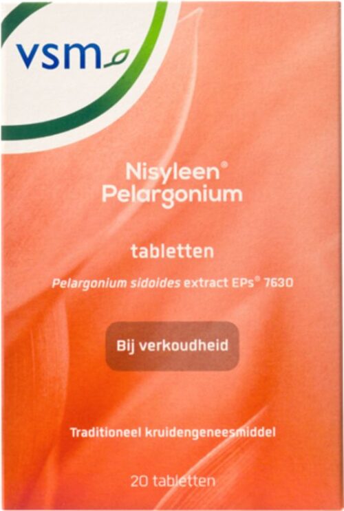 Nisyleen pelargonium 20 tabletten VSM