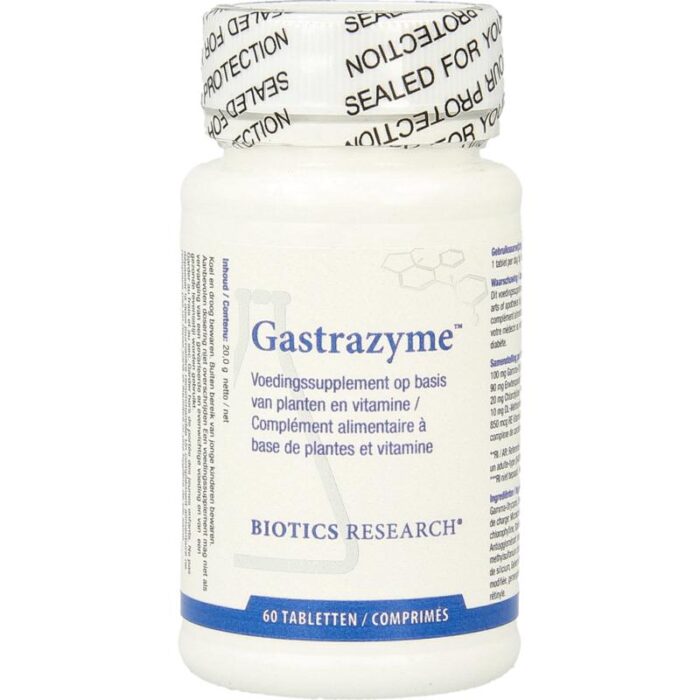 Gastrazyme 60 tabletten Biotics