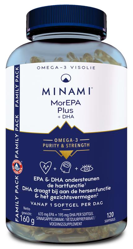 MorEPA Platinum 120 soft gels Minami