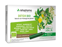 Detox drinkampullen 15ml bio 10 ampullen Arkopharma