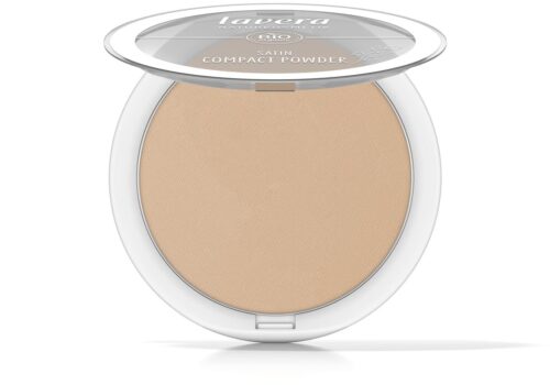 Satin compact powder tanned 03 9.5 gramLavera