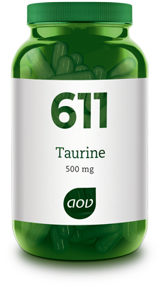 611 Taurine 500 mg 60 capsules AOV