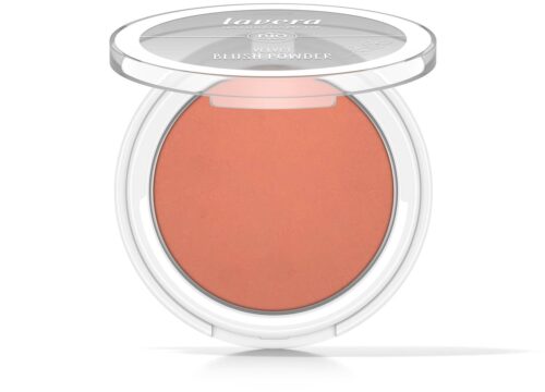 Velvet blush powder rosy peach 01- 5 gram Lavera