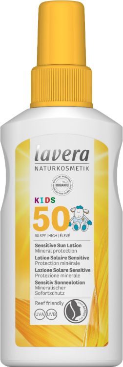 Zonnebrand/lotion solaire kids SPF50 100 ml Lavera