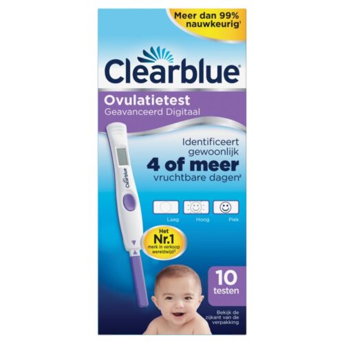 Advance ovulatietest 10 stuks Clearblue