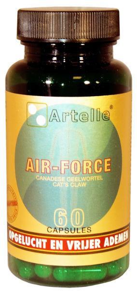Air-force Canadese geelwortel cat's claw 60 capsules Artelle
