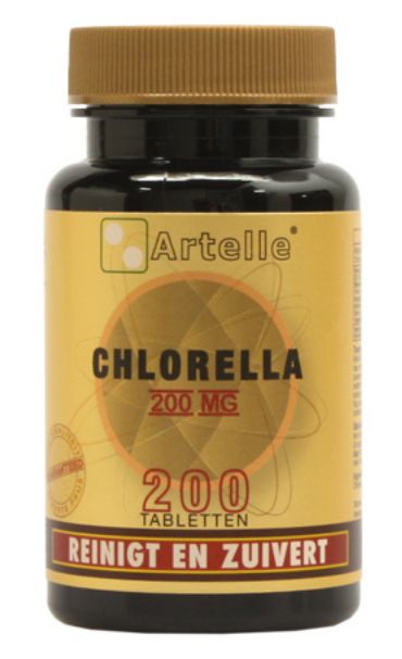 Chlorella 200 mg 200 tabletten Artelle
