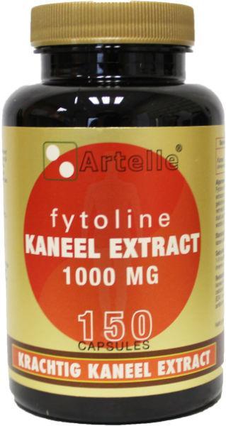 Fytoline kaneelextract 1000 mg 150 capsules Artelle