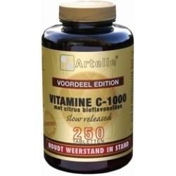 Vitamine C 1000 mg/200 mg bioflavonoiden 365 tabletten Artelle