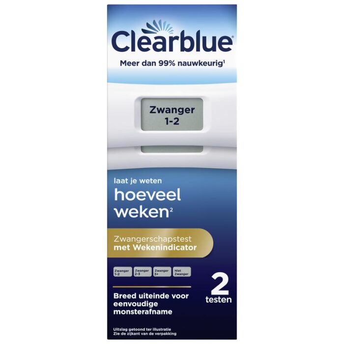 Wekenindicator 2 stuks Clearblue