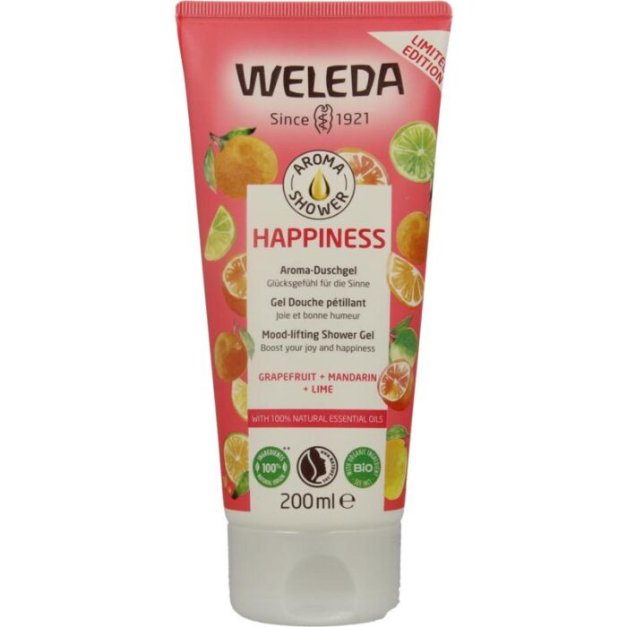 Aroma shower happiness limited edition 200 ml Weleda