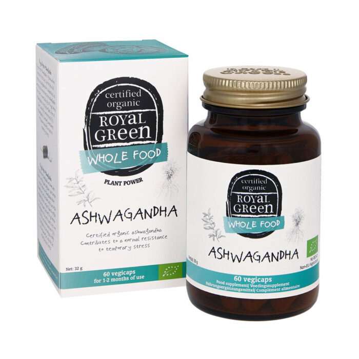 Ashwagandha 60 vegicaps Royal Green