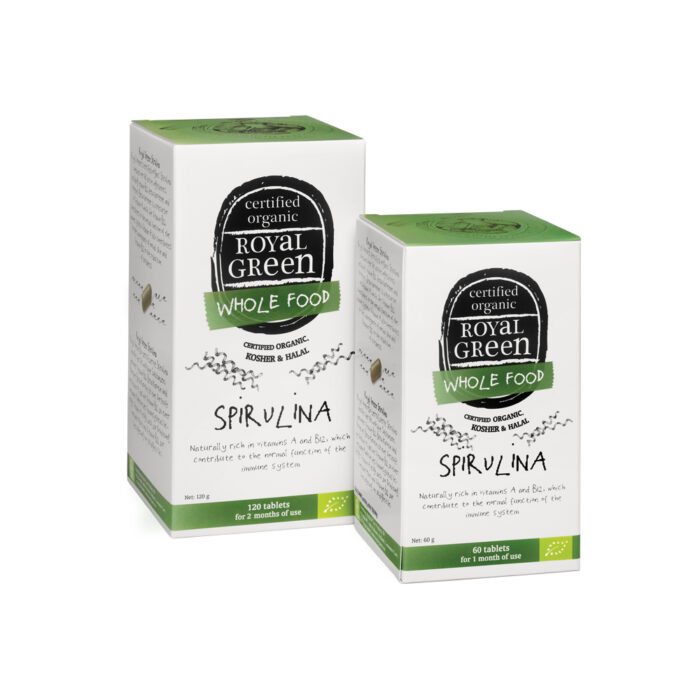 Spirulina 120 tabletten Royal Green