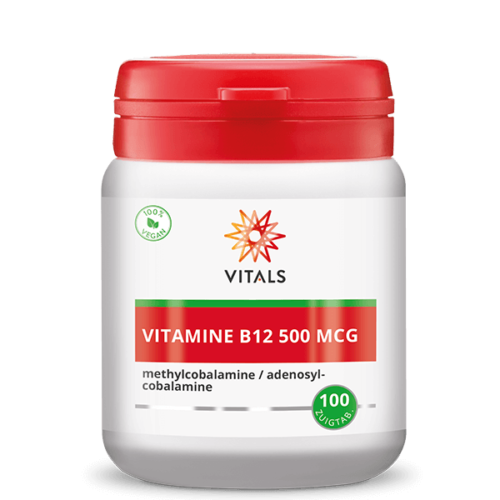 Vitamine B12 500 mcg 100zt Vitals