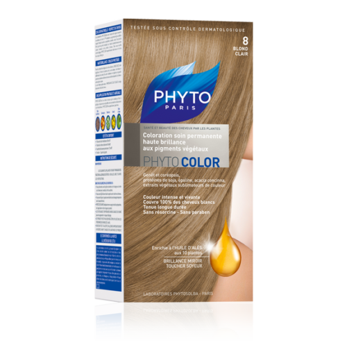 Phytocolor 8 Nieuw lichtblond Phyto Paris