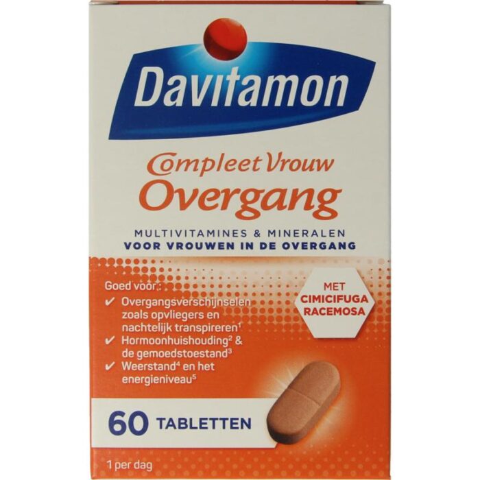 Compleet vrouw overgang 60 tabletten Davitamon