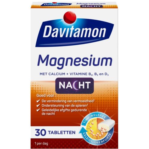 Magnesium speciaal voor de nacht 30 tabletten Davitamon