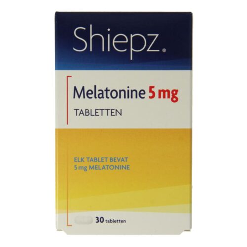 Melatonine 5 mg 30 tabletten Shiepz