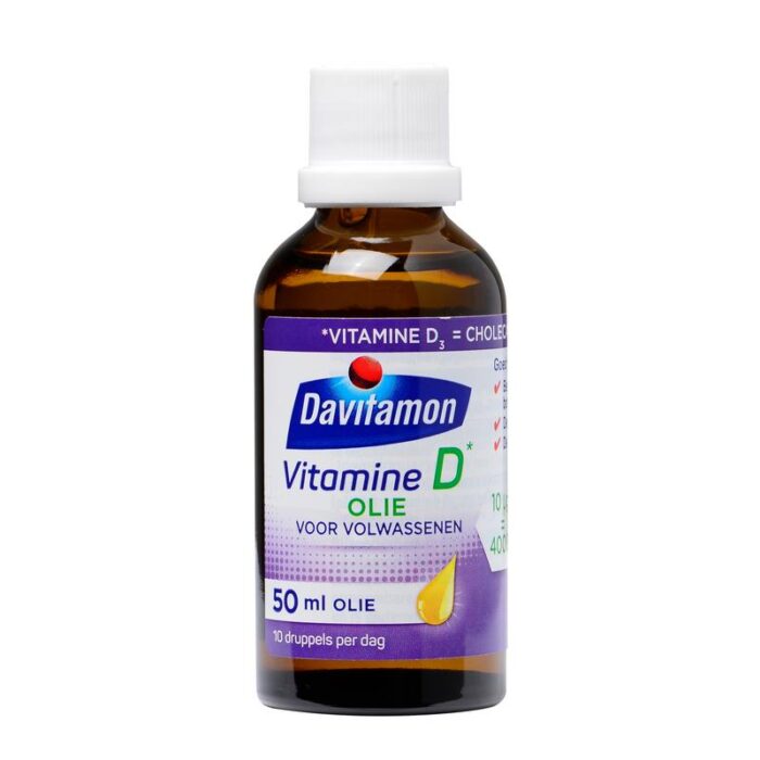 Vitamine D Olie volwassenen 50 ml Davitamon