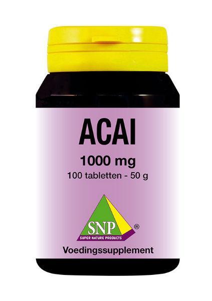 Acai 1000 mg 100TABL SNP