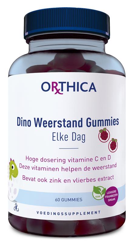 Dino weerstand gummies 60 stuks Orthica