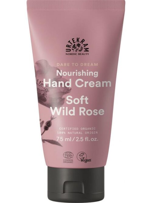 Handcreme soft wild rose 75 ml Urtekram