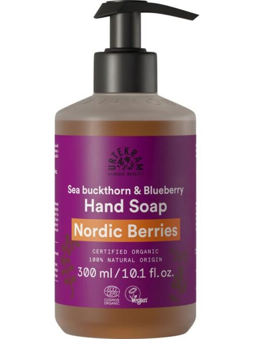 Handzeep vloeibaar noordse bes 300 ml Urtekram