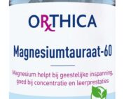 Magnesiumtauraat 60 30 Vegetarische capsules Orthica