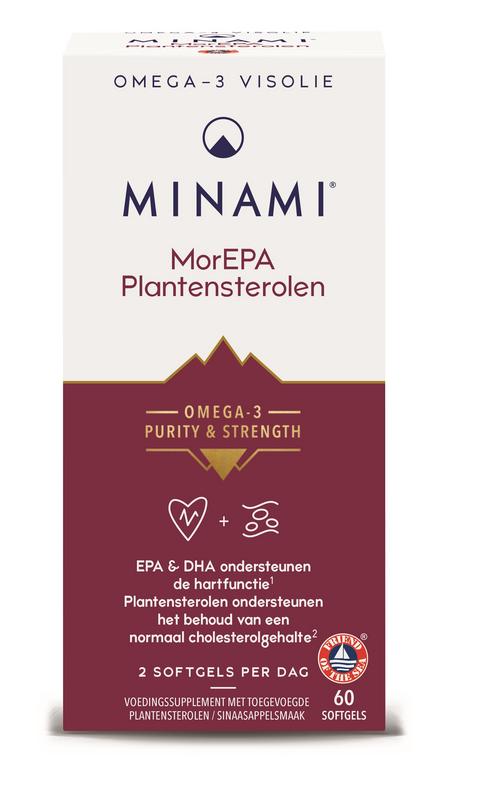 MorEPA plantsterolen 60 softgels Minami