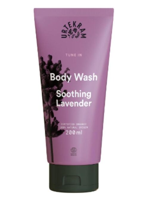 Tune in soothing lavender bodywash 200 ml Urtekram