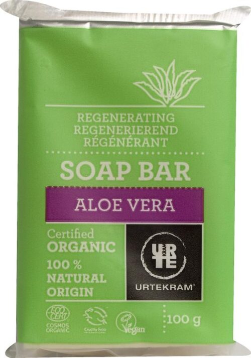 Zeep aloe vera 100g Urtekram