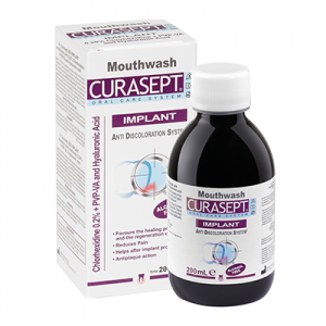 Implantaat chloorhexidine 0,20% mondspoeling 200 ml Curasept