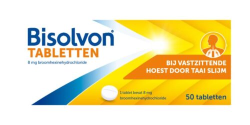 Bisolvon Hoesttabetten 8 mg 50 stuks