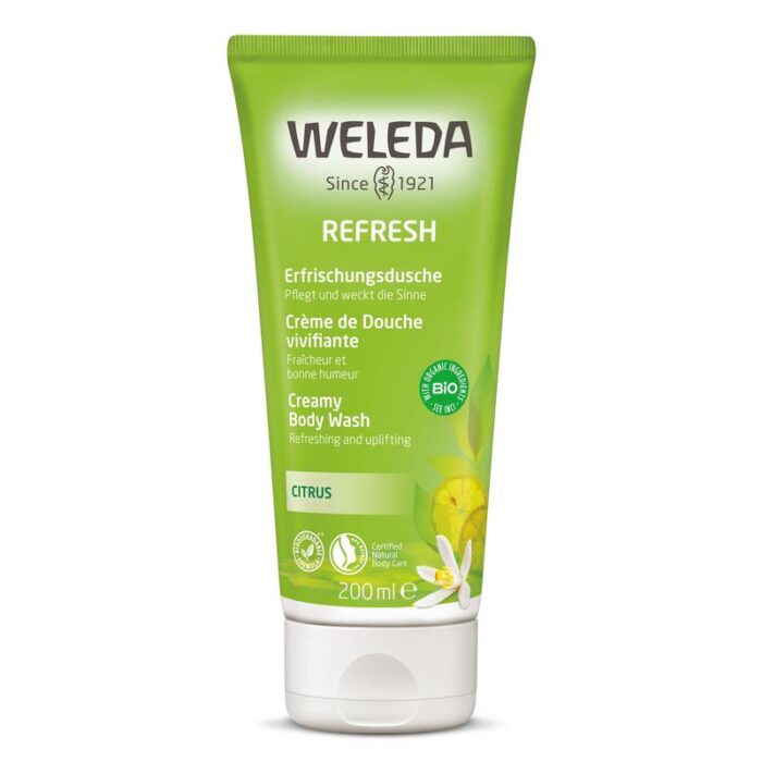 Citrus verfrissingsdouche 200 ml Weleda