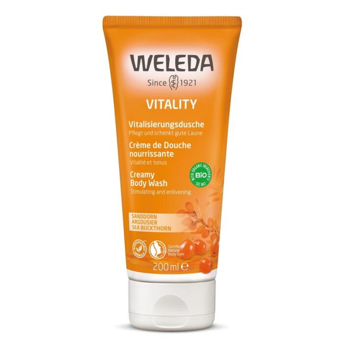 Duindoorn vitaliserende douchecreme 200 ml Weleda