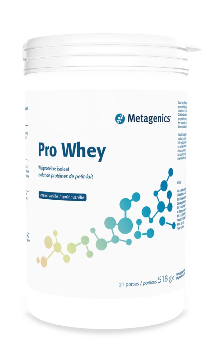 Prowhey vanille 518 gram Metagenics