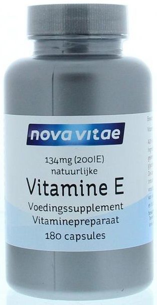 Vitamine E 200IU 180 capsules Nova Vitae