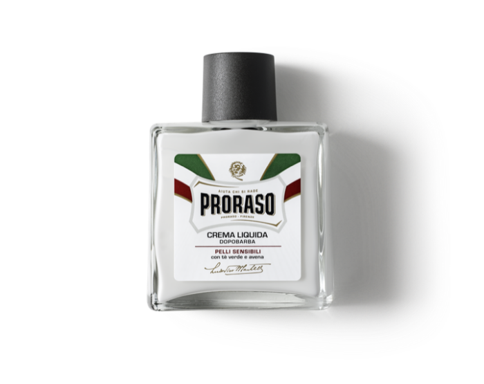 After shave BALM met Groene thee & Haver 100 ml (wit) Proraso