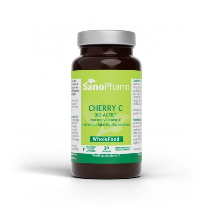 Cherry-C 200 mg wholefood 30 capsules Sanopharm